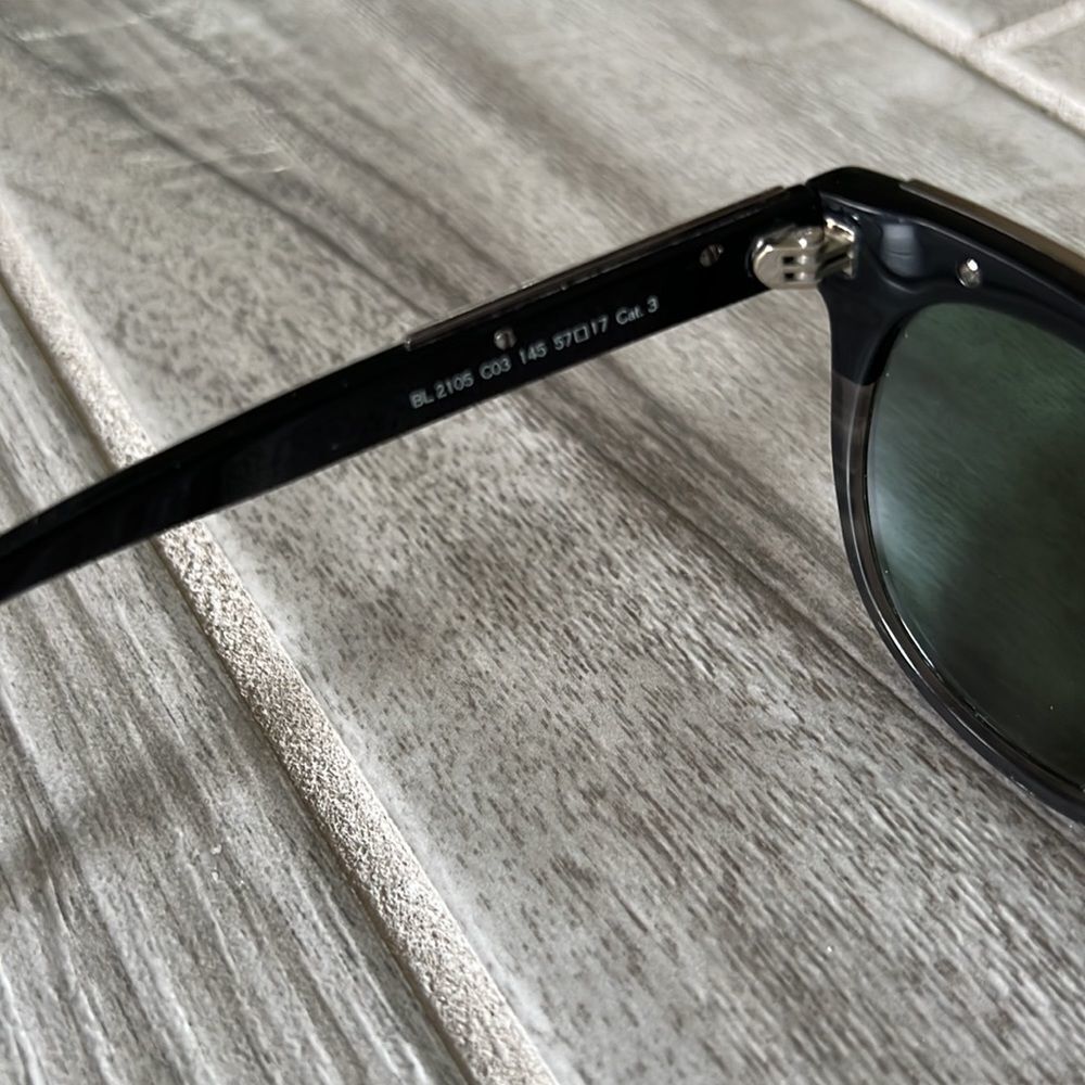 Balmain Paris Black/Grey/Silver Sunglasses Glasses - Picture 7 of 7